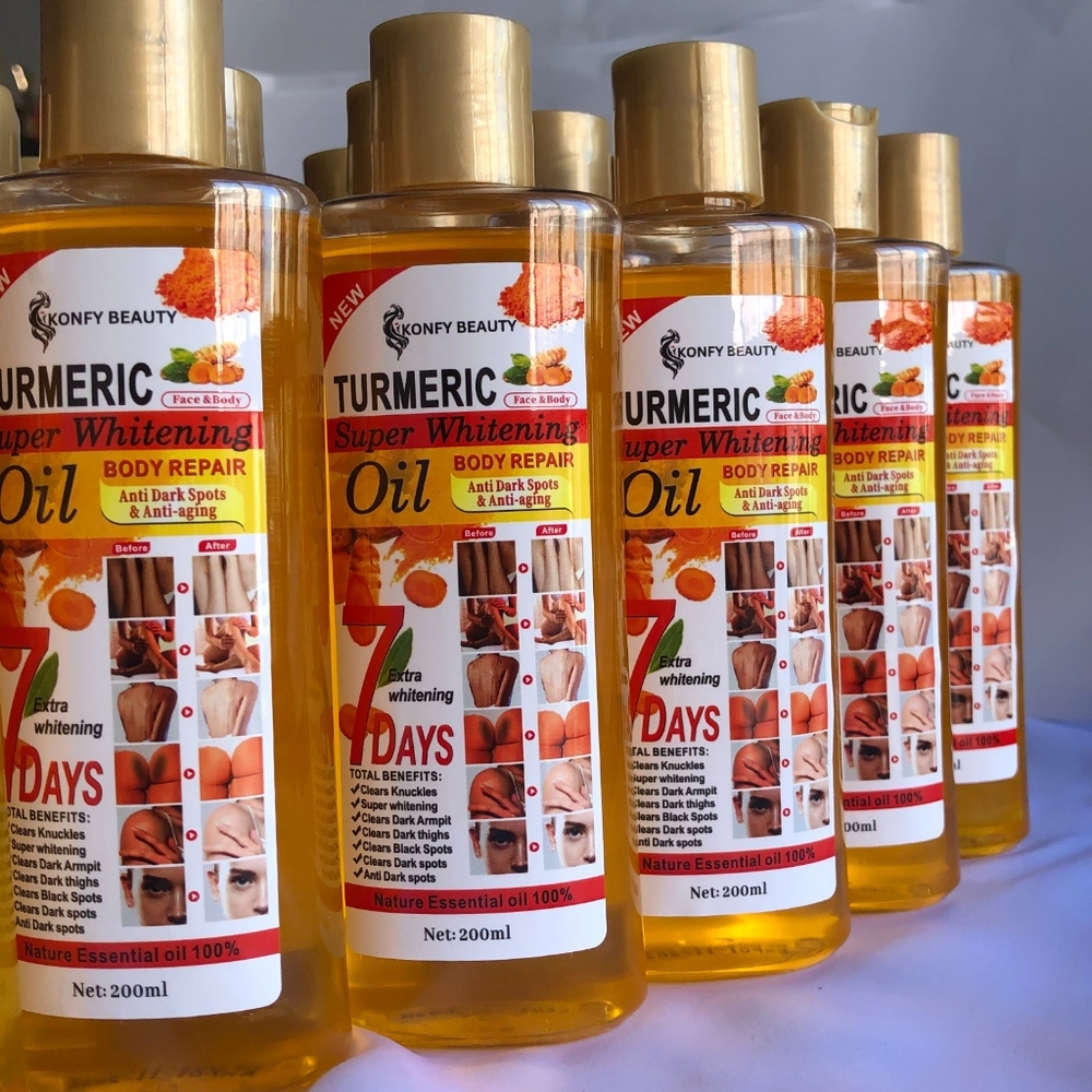 COPY - 6pcs Turmeric super whitening oil